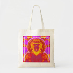 Bolsa Tote Mystic Buddha reutilizável Tote Bag
