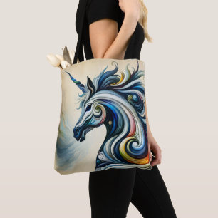 Bolsa Tote Mystic Unicorn Swirl
