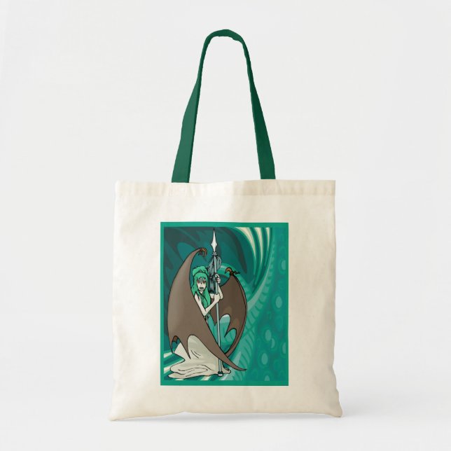 Bolsa Tote Mystical Sea Witch Tote Bag (Frente)