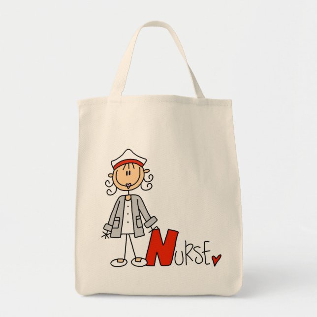 Bolsa Tote N é para a enfermeira (Frente)