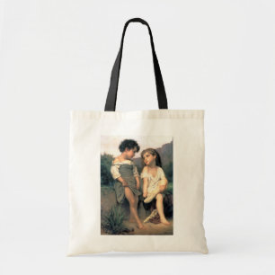 Bolsa Tote Na Borda do Brook, Bouguereau
