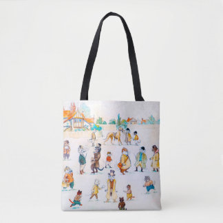 Bolsa Tote Na Cat-Town Races, Louis Wain