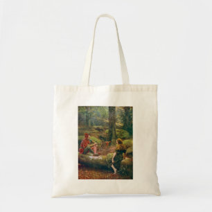 Bolsa Tote Na Floresta de Arden, c. 1892 por John Collier