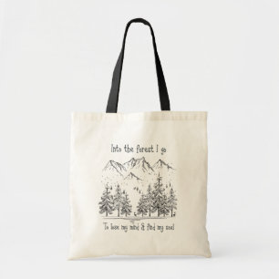 Bolsa Tote Na Floresta vou ao Perder da minha mente, encontra