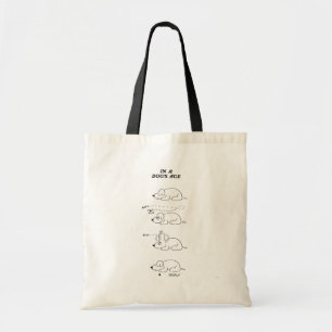 Bolsa Tote Na idade de um cão