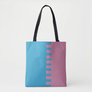 Bolsa Tote Na moda de duas cores