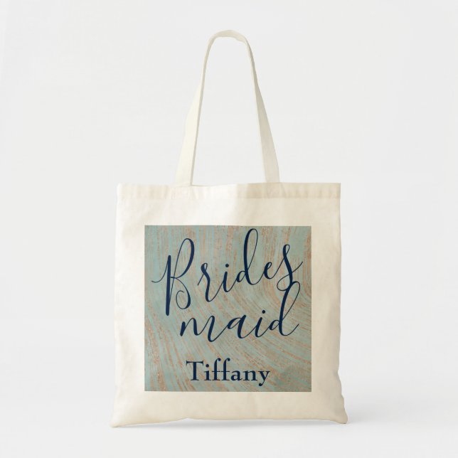Bolsa Tote Na moda e Bridesmaid Cute (Frente)
