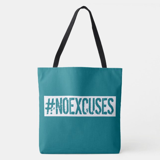 Bolsa Tote Na moda e Gym Legal sem desculpas (Frente)