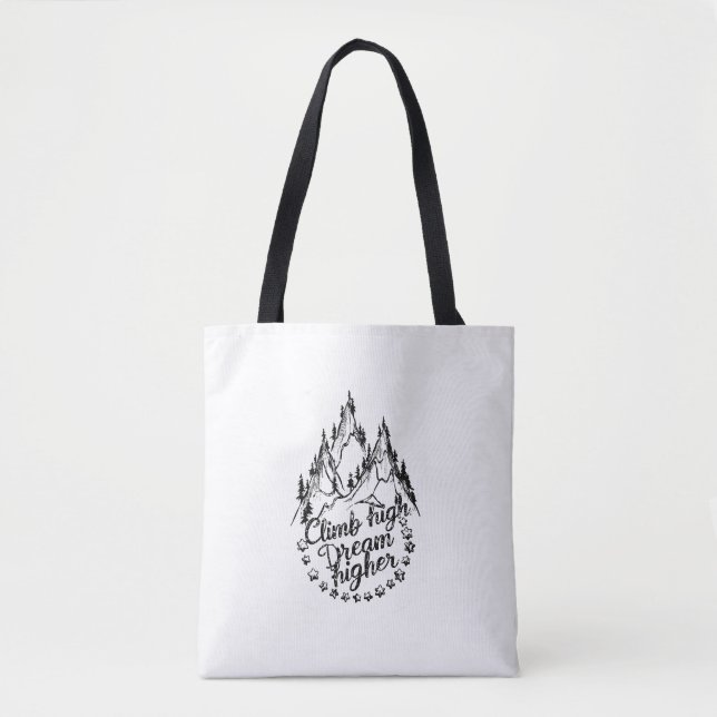 Bolsa Tote Na moda e Uplifa de Saco do Comprador Subindo Alto (Frente)