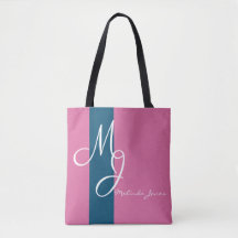Na moda Monograma - Shopping Bag