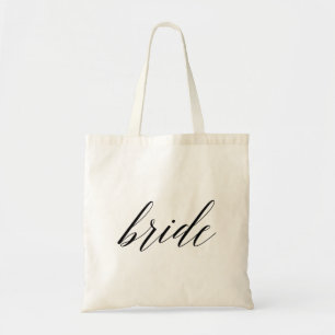 Bolsa Tote Na moda Script Bride