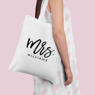 Bolsa Tote Na moda Script "Future Mrs."