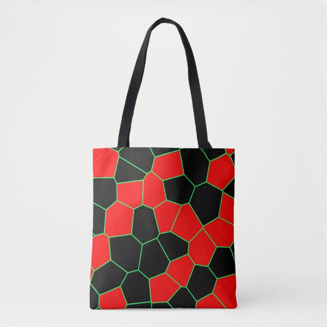 Bolsa Tote Na moda Trendy Pattern (Frente)