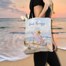 Na moda Watercolor Beach Ocean Sand Personalize