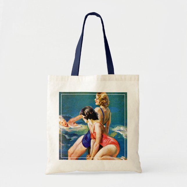 Bolsa Tote Na Piscina (Frente)