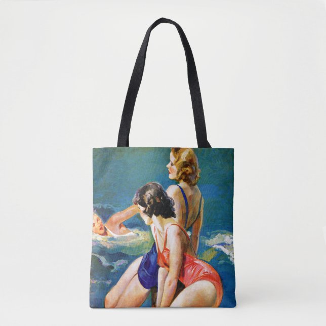 Bolsa Tote Na Piscina (Frente)