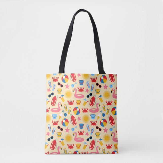 Bolsa Tote Na praia (Frente)