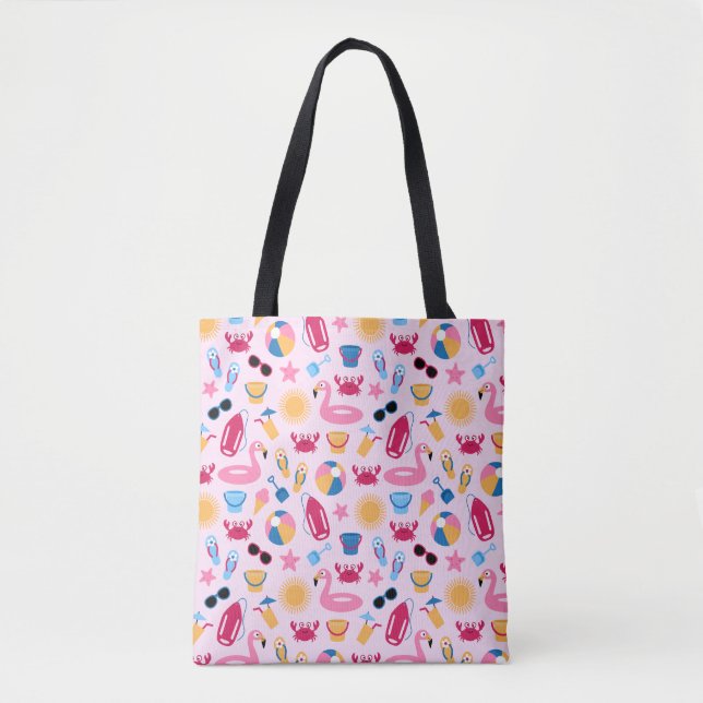 Bolsa Tote Na praia (Frente)
