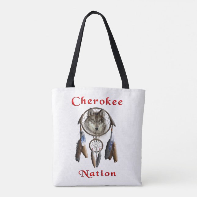 Bolsa Tote Nação Cherokee (Verso)