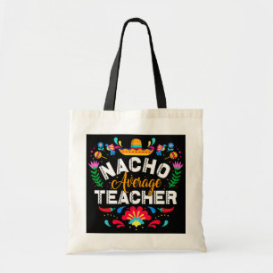Bolsa Tote Nacho Média Professora Cinco De Mayo Mexicano