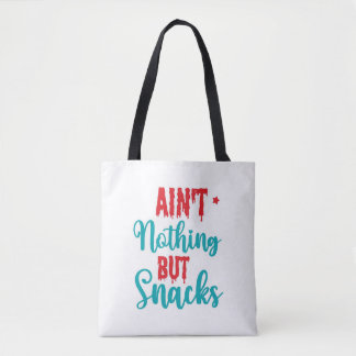 Bolsa Tote Nada além de lanches