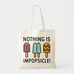 Bolsa Tote Nada é picolé