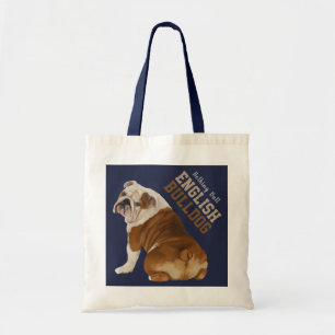 Bolsa Tote Nada termina a sacola inglesa do buldogue