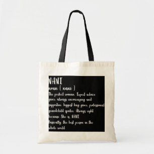 Bolsa Tote Nani Definition Grandma Dia de as mães Women