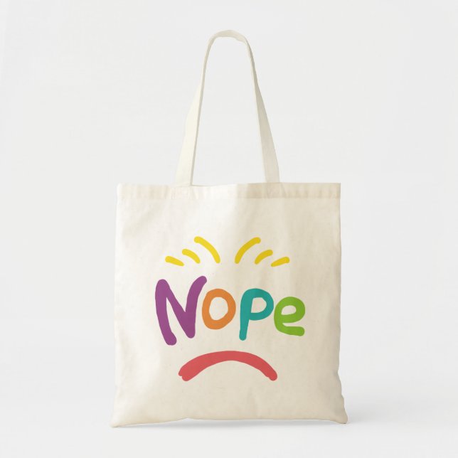 Bolsa Tote Não (Frente)