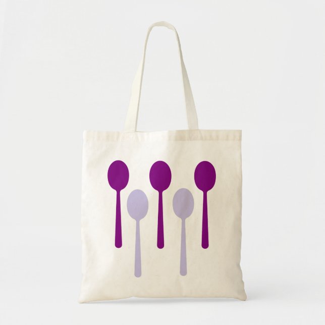 Bolsa Tote Não bastante colheres (Frente)
