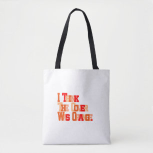 Bolsa Tote Não consigo me lembrar do título, mas...