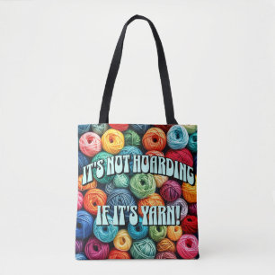 Bolsa Tote Não é açucaramento se é Yarn
