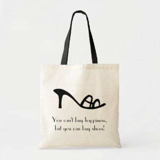 Bolsa Tote Não é possível Comprar da felicidade (Calçados)