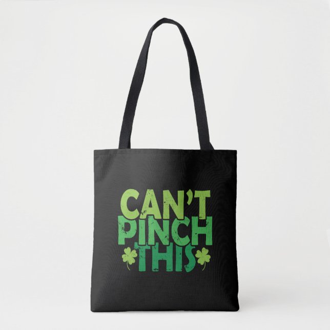 Bolsa Tote Não é possível prender esta Rua. (Frente)