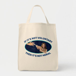 Bolsa Tote Não é um saco moral