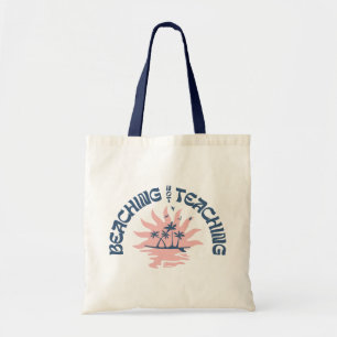 Bolsa Tote Não Ensinando Encantador Engraçado Professor Beach