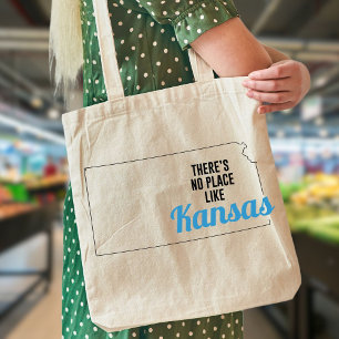 Bolsa Tote Não há lugar como Kansas, Tote Bag, Mãe Gift