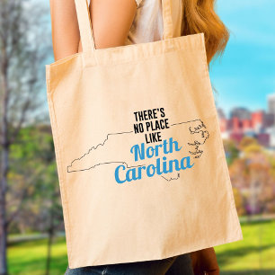 Bolsa Tote Não há lugar como o Saco de Tote da Carolina do No