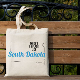 Bolsa Tote Não há lugar como South Dakota Tote Bag