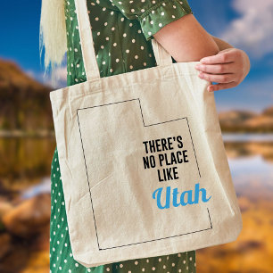 Bolsa Tote Não há lugar como Utah, Saco de Tote, Presente Mãe