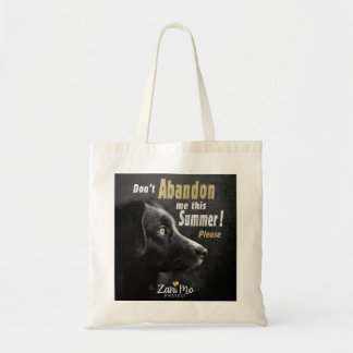 Bolsa Tote Não me abandone este Verão - Proteção dos cães