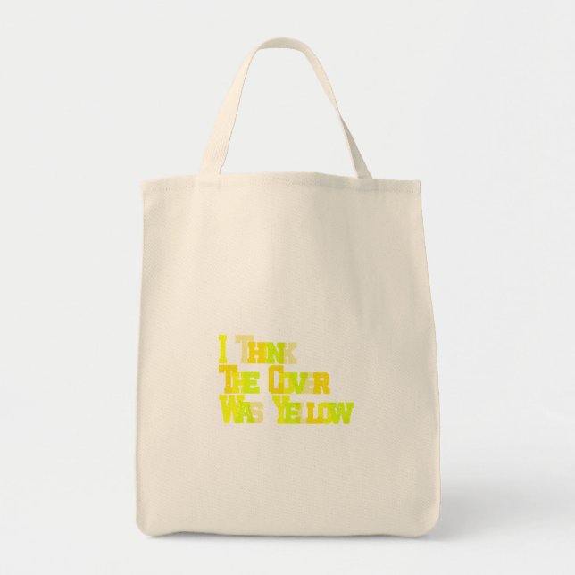 Bolsa Tote Não Me Lembro do Título, Mas... (Frente)