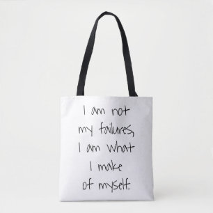 Bolsa Tote Não Minha Barra de Ombros de Falhas