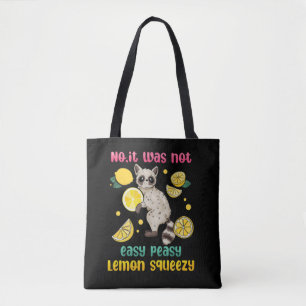 Bolsa Tote Não, Não Era Fácil... Limão Malgaxe.