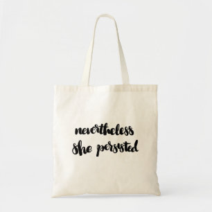 Bolsa Tote Não obstante persistiu