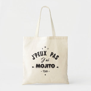 Bolsa Tote Não posso mim tenho mojito