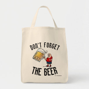 Bolsa Tote Não se esqueçam de Comprar os desenhos animados 