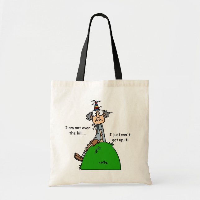 Bolsa Tote Não sobre o humor do monte (Frente)