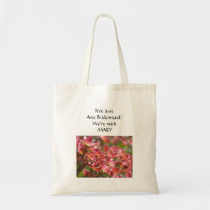 Bolsa Tote Não Somente Damas de Honra! bolsas Estamos com Nom