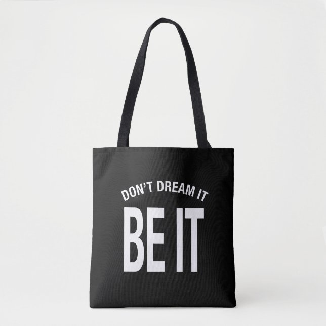 Bolsa Tote Não Sonhe, é Hoodie (Frente)